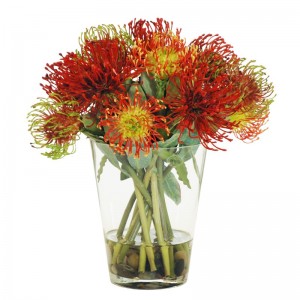 Darby Home Co Pincushion Centerpiece in Glass Vase VQS2558